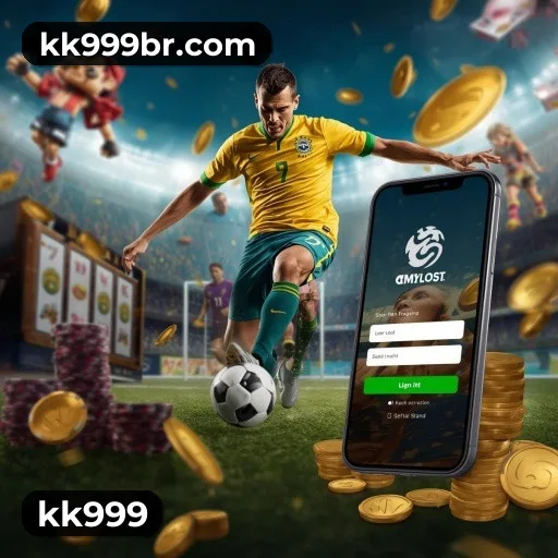 Aplicativo móvel kk999 para iOS e Android
